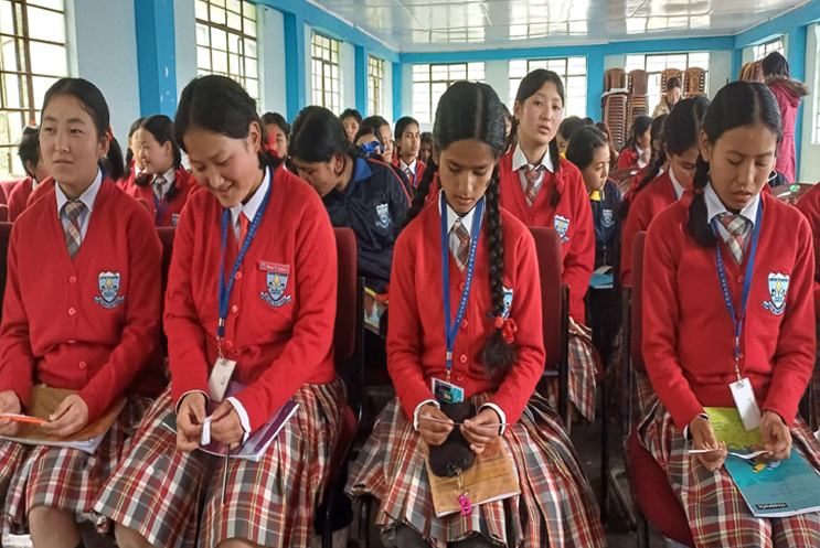 Students in classroom